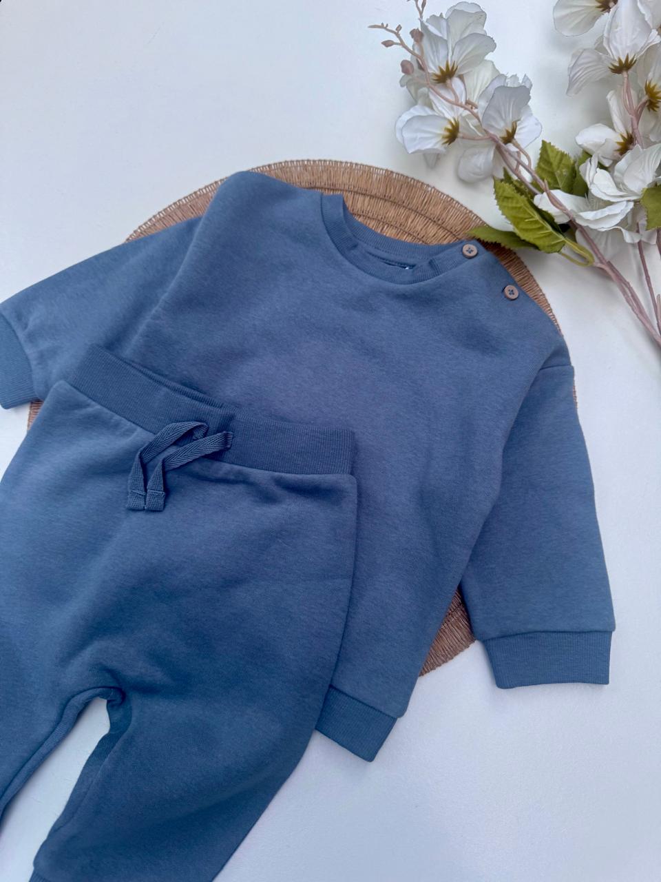 George Long Sleeve Sweatshirt & Trouser Set