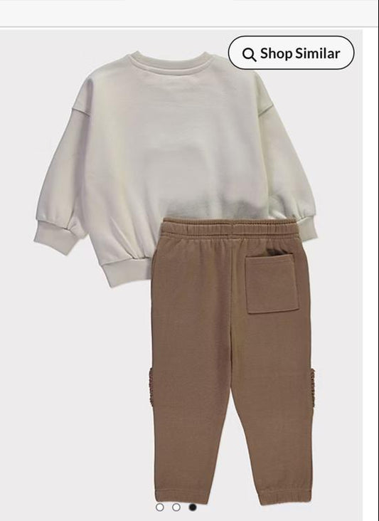 George "The Cool bear Club"Sweatshirt & Trouser set