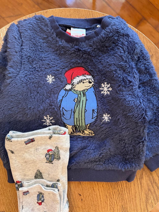 Tu Clothing Sherpa Shirt & Trouser Set