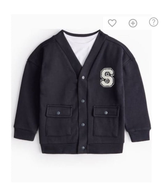 Tu Clothing "S" Collared Cardigan & T-Shirt set