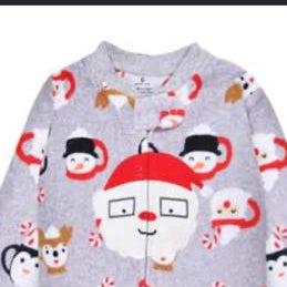 Fleece Grey Sleepsuit