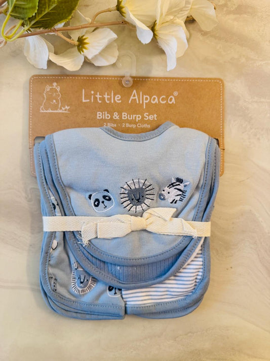 TJ Max pack of 2 Bib & Burp Set