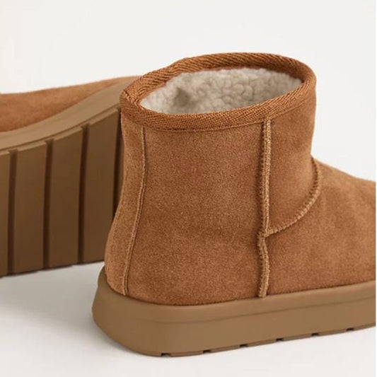 George Suede Snug Ankle Boots