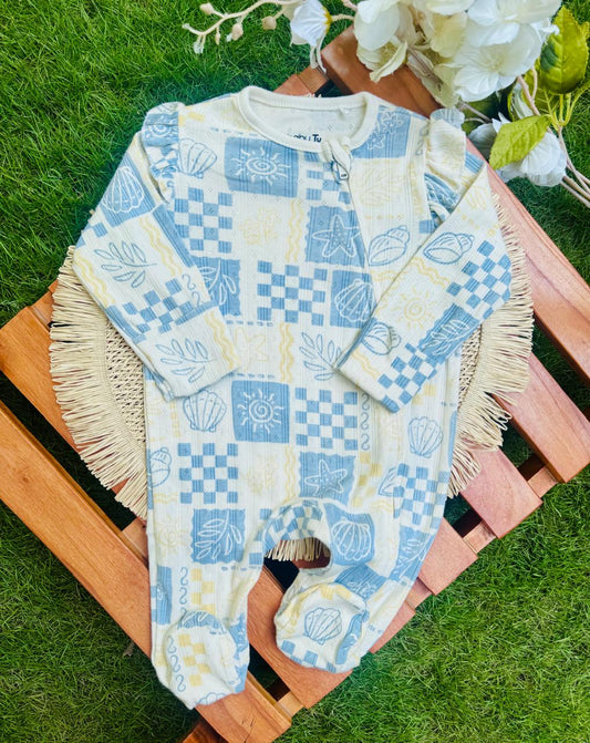 Tu Clothing Zipped Sleepsuit