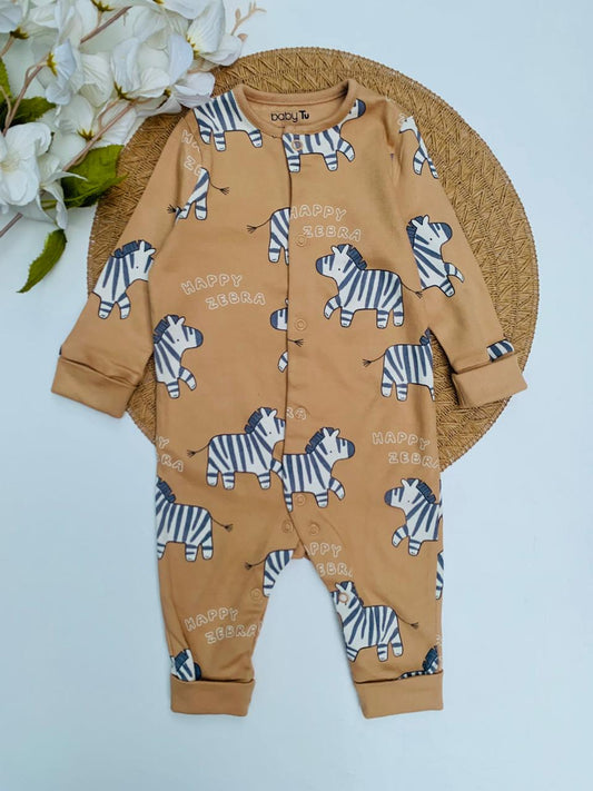 Tu Clothing Zebra print Sleepsuit