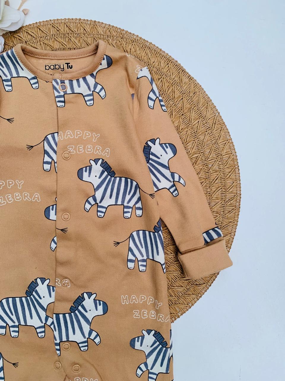 Tu Clothing Zebra print Sleepsuit