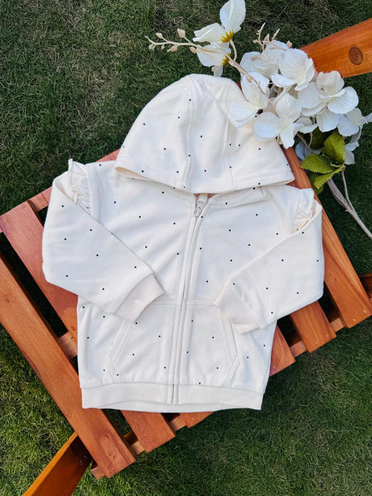 George Hooded Zipped Jacket