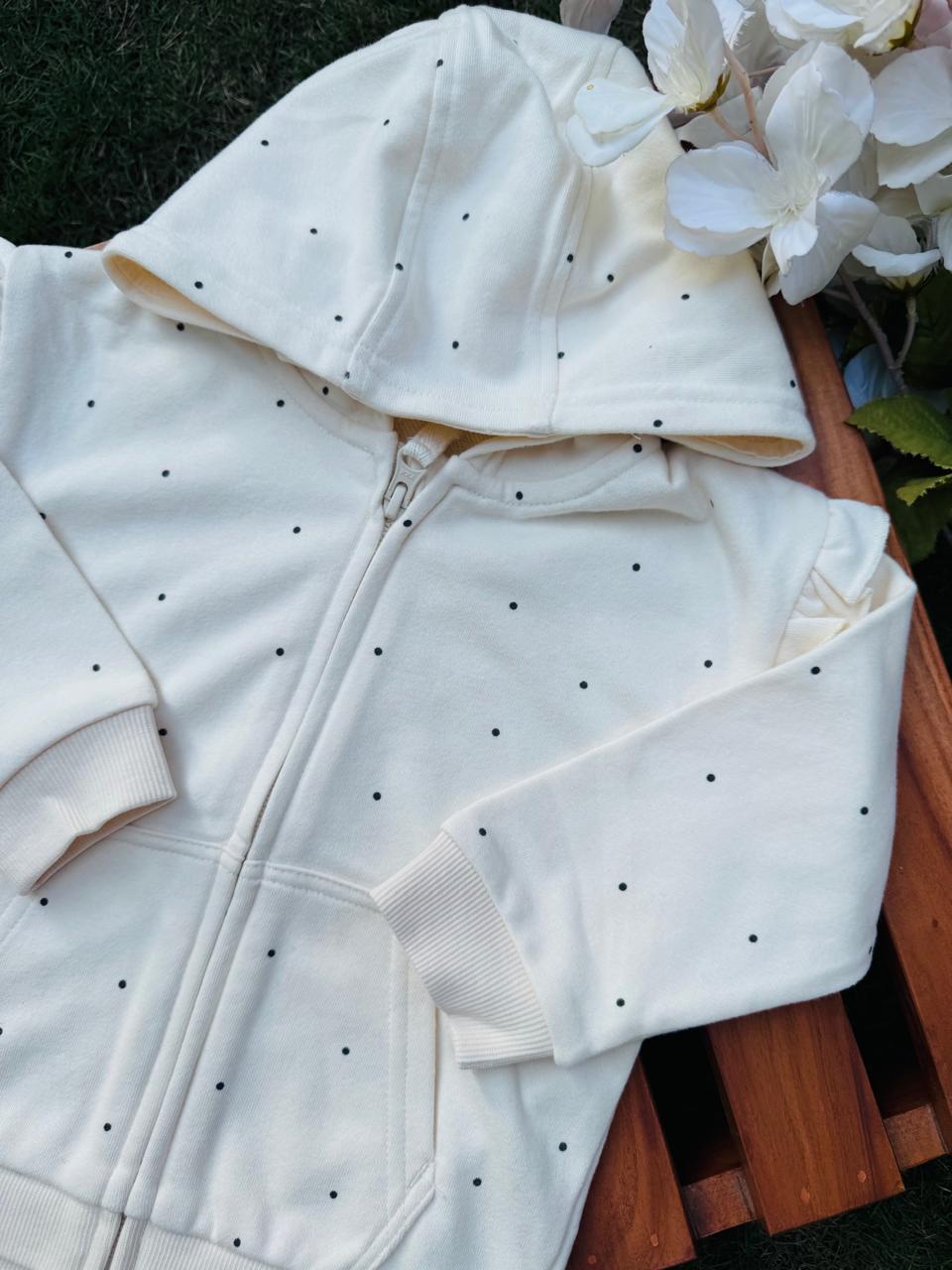 George Hooded Zipped Jacket