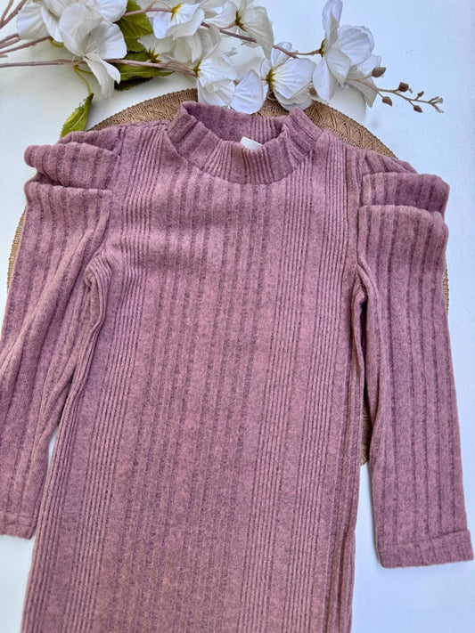 Shein Ribbed Long Dress