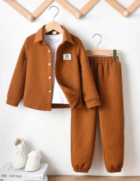 SHEIN Jacket & Trouser Set
