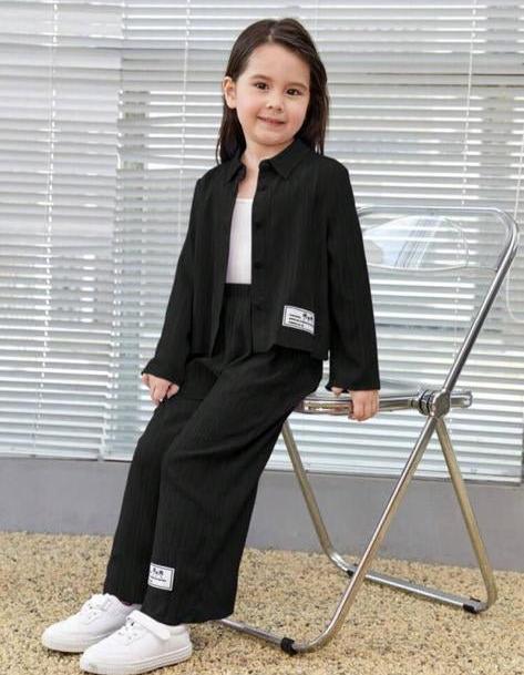 SHEIN Shirt & Trouser Set