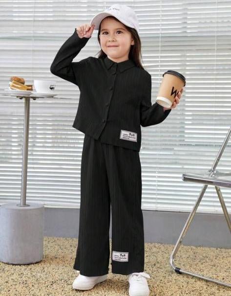 SHEIN Shirt & Trouser Set