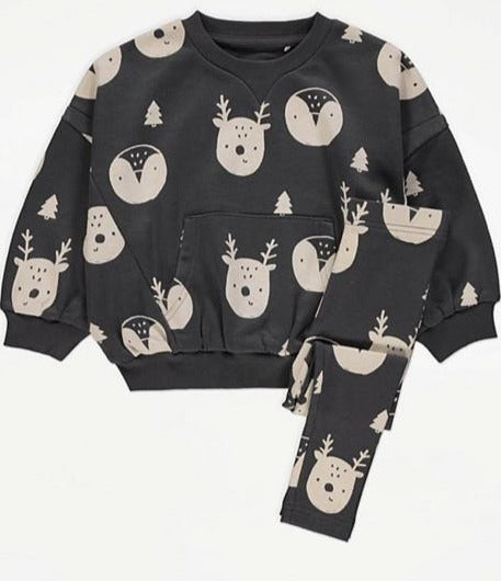 George Sweat Shirt & Trouser Set