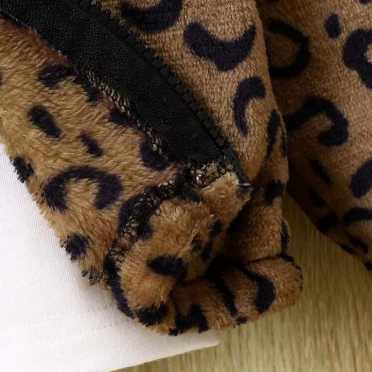 SHEIN Leopards Print Jacket