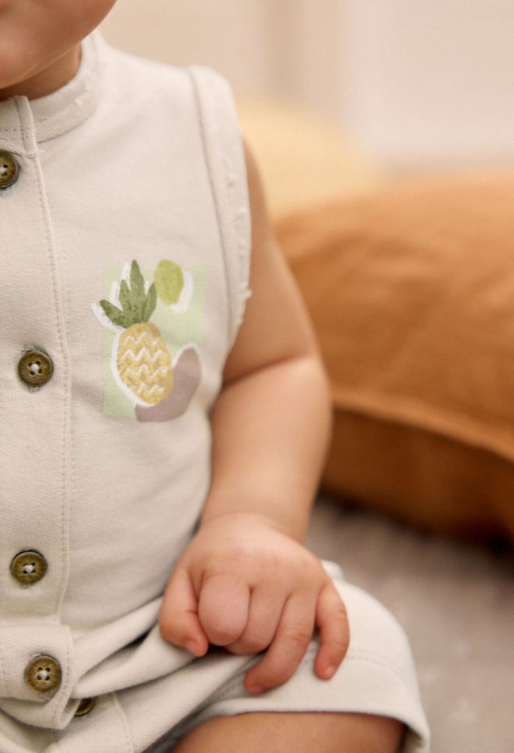 Next Buttoned Romper