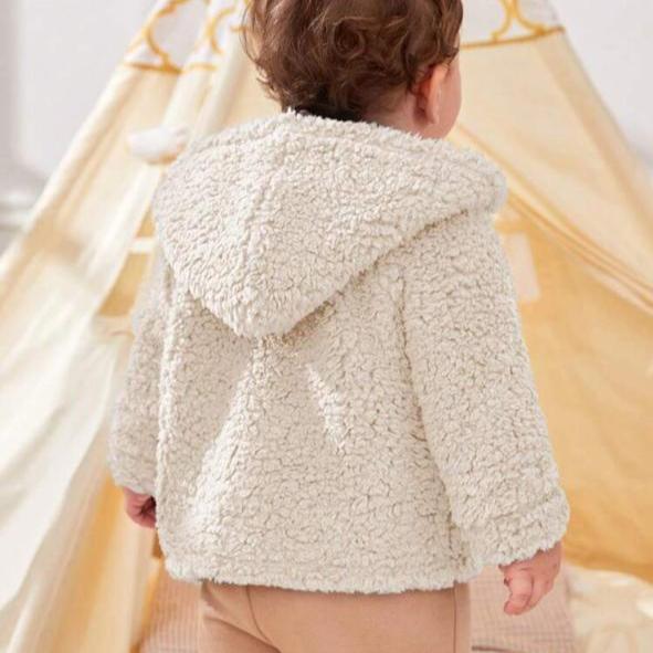 SHEIN Sherpa Zipped Jacket