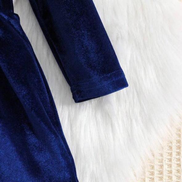 SHEIN Velour Frock
