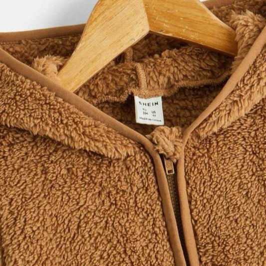 SHEIN Sherpa Jacket