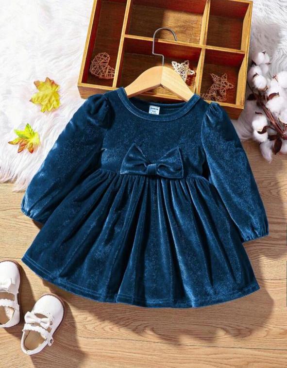 SHEIN Velour Formal Frock