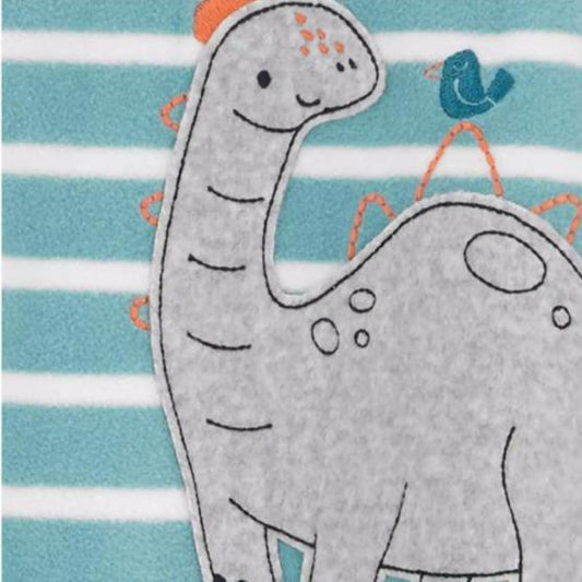 Carter's Dinosaur Fleeced Sleepsuit