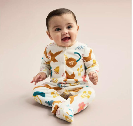 Carter's Flowers Sleepsuit