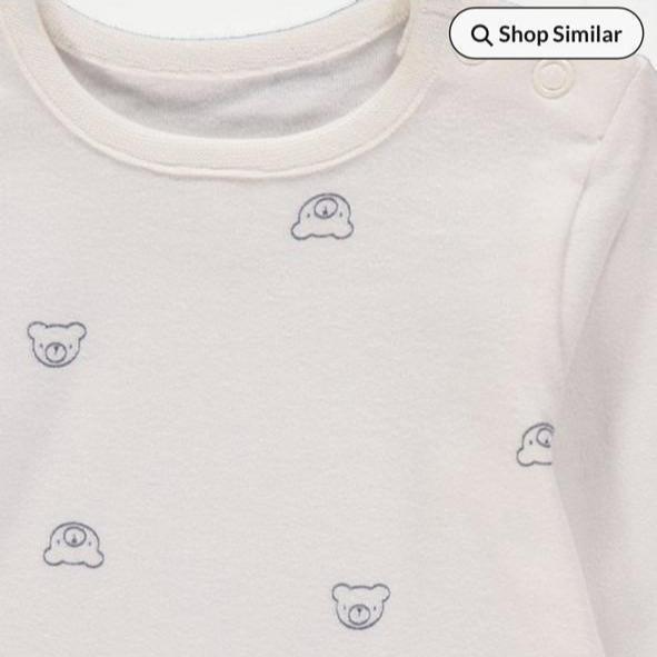 George Bunny Face Dungarees
