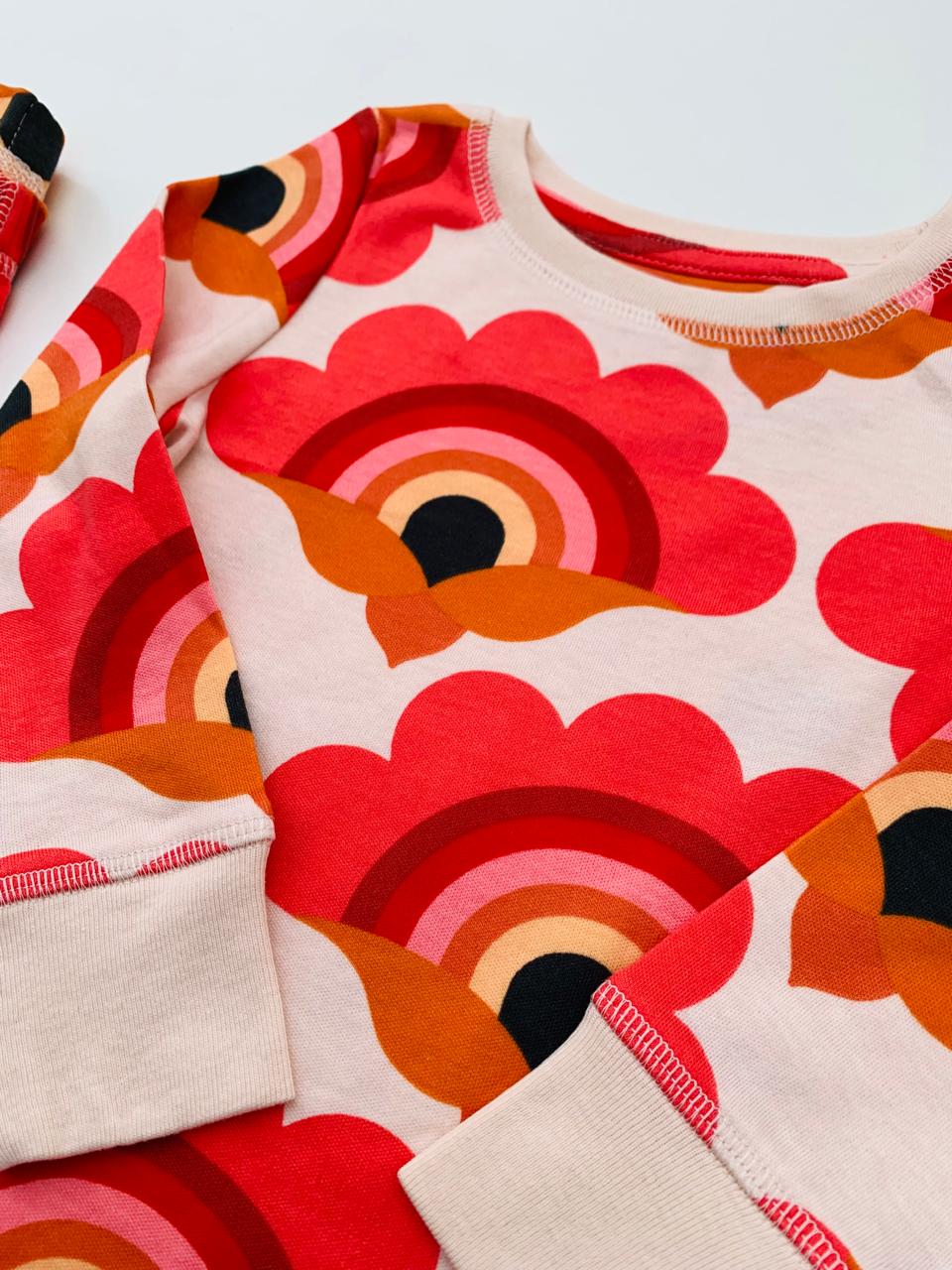 Next red rainbows Shirt & Trouser Set