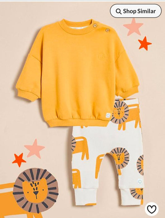 George Sweat Shirt & Trouser Set