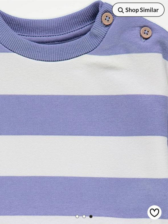 George Stripes Sweatshirt & Trouser Set