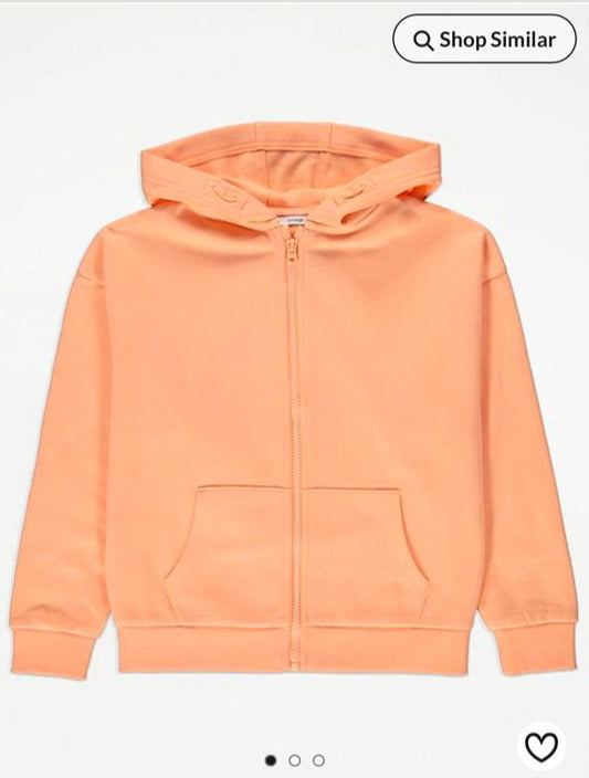 George Zipped Sweat Hoodie