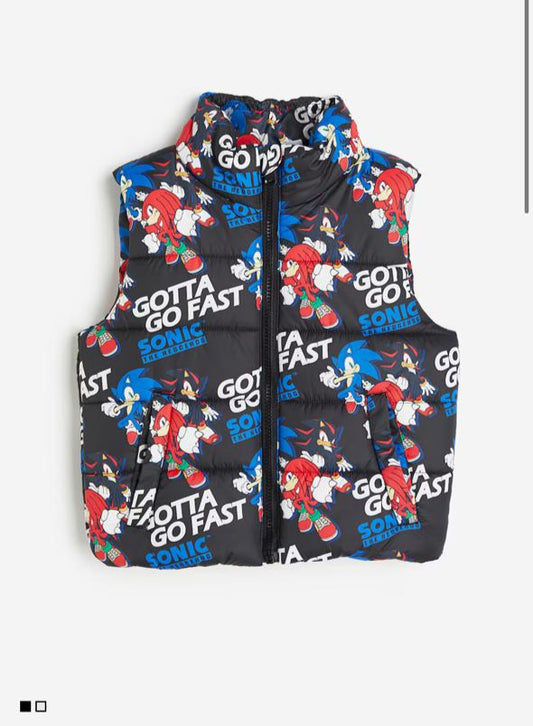 H&M "Sonic" Puffer Gillet