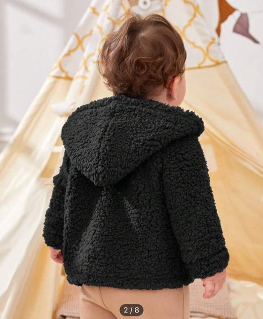 Shein Bear Sherpa Jacket