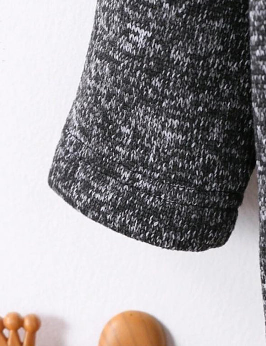 SHEIN Jersey Long Coat