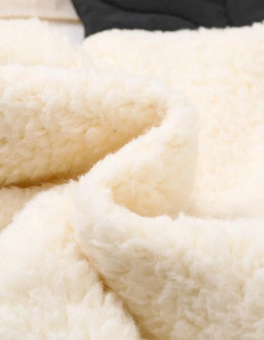 SHEIN Sherpa Jacket & Trouser Set