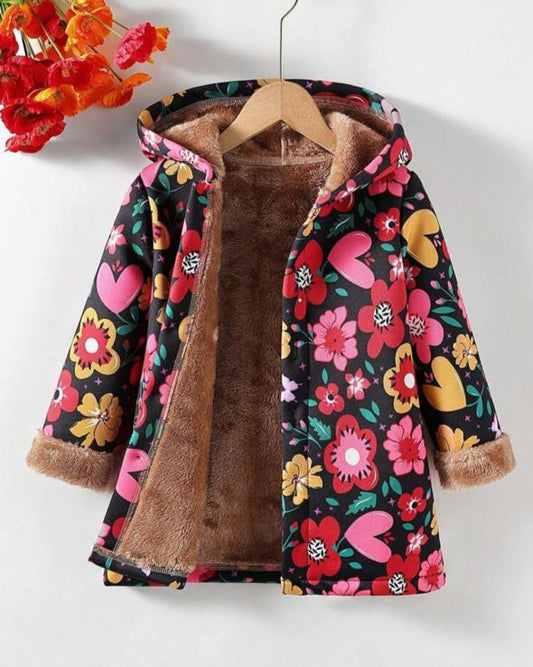 SHEIN Floral long Coat