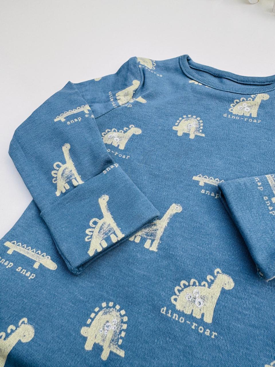 George Dino Print Shirt & Trouser Set