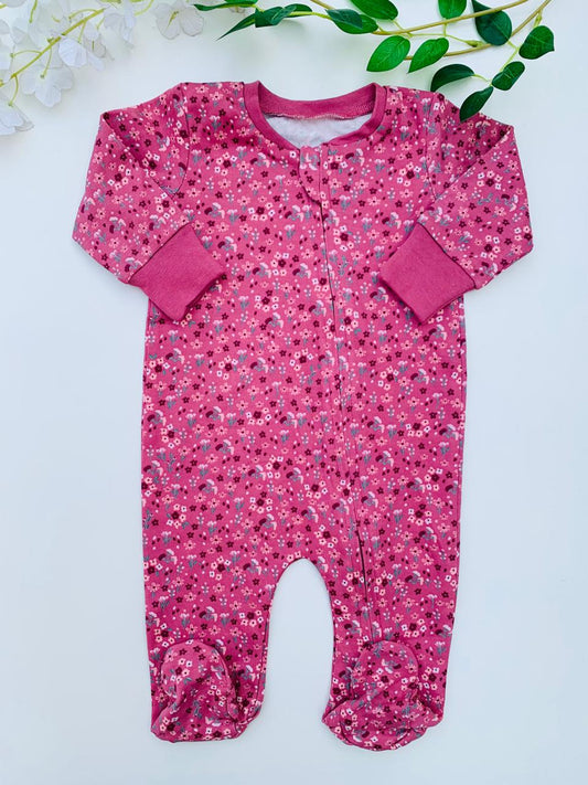 Matalan Floral Sleepsuit