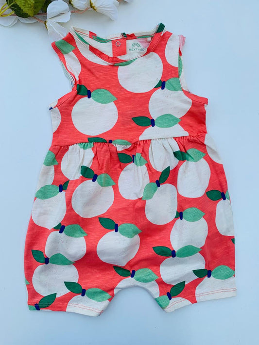 Next Printed Pears Romper