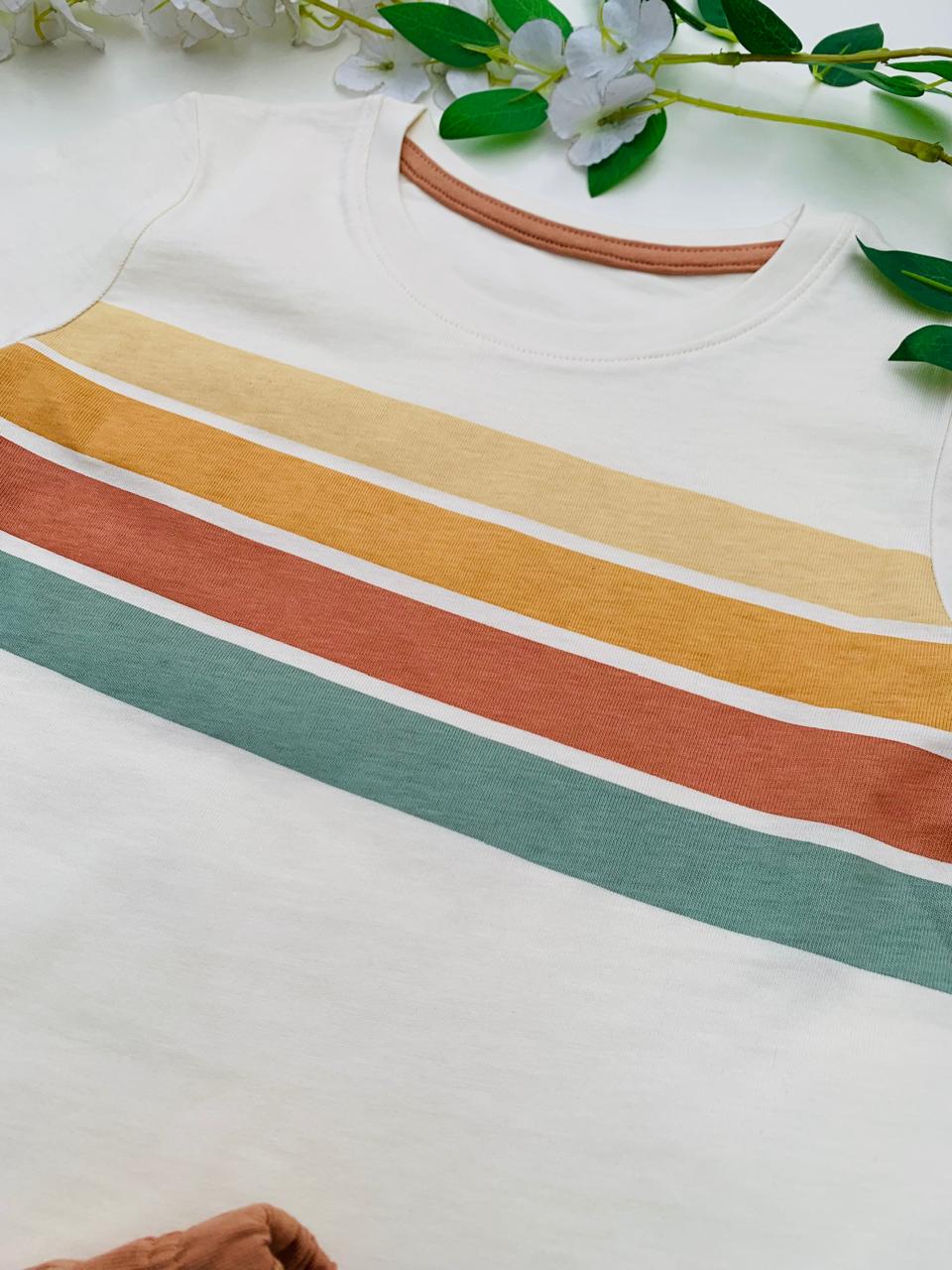 George Stripe Shirt & Short Set