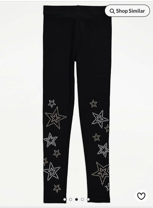 George “Time To Shine” Sweatshirt & Tights Set