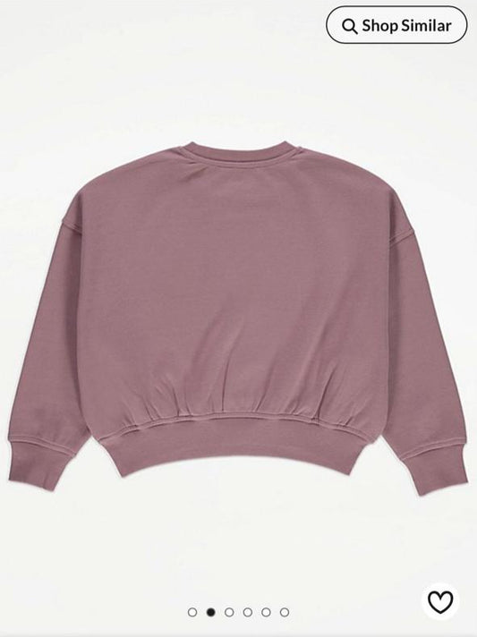 George Mauve Sweatshirt & Joggers Set