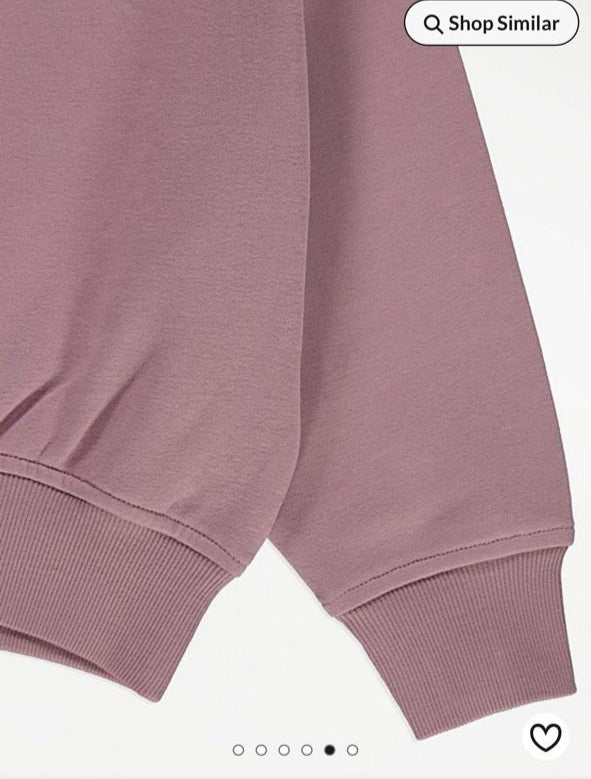 George Mauve Sweatshirt & Joggers Set