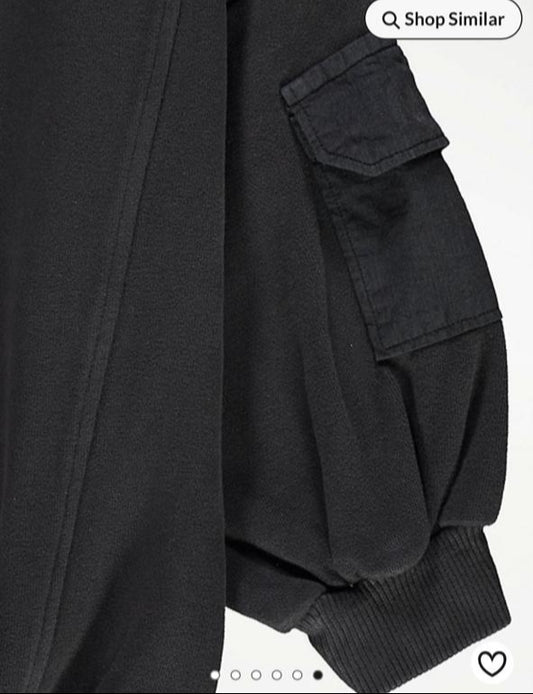 George Charcoal Pocket Sweatshirt & Joggers