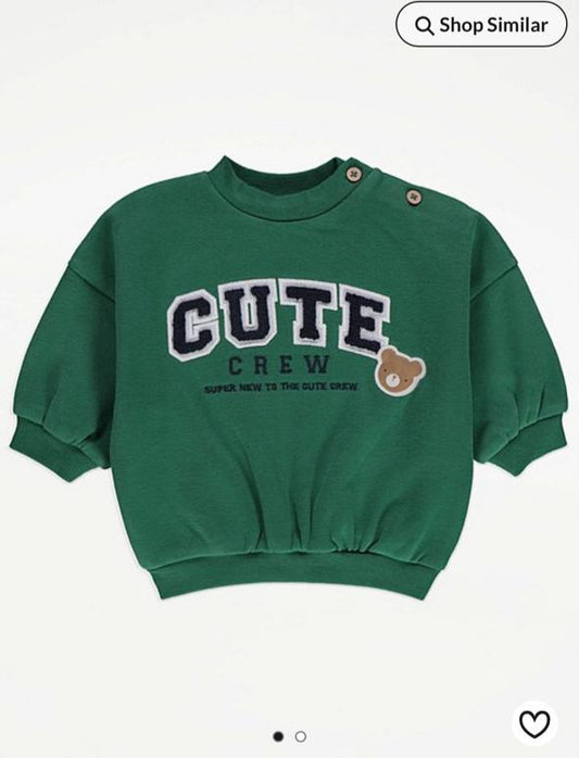 George Bear "Cute Crew" Sweatshirt