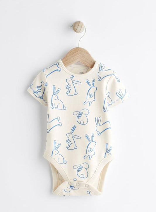 Next Appliquéd Bunny Dungarees