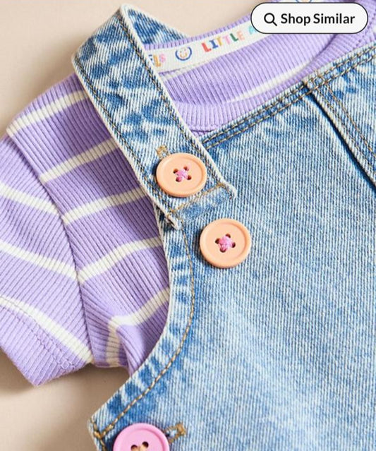 George Embroidered Frock with Shirt