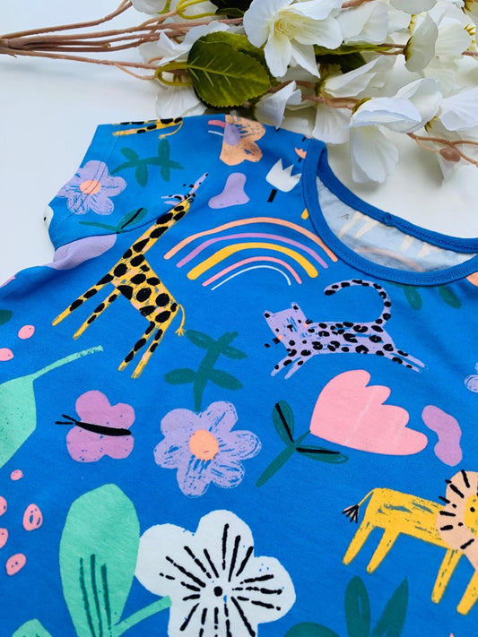 George Rainbows Shirt & Shorts Set