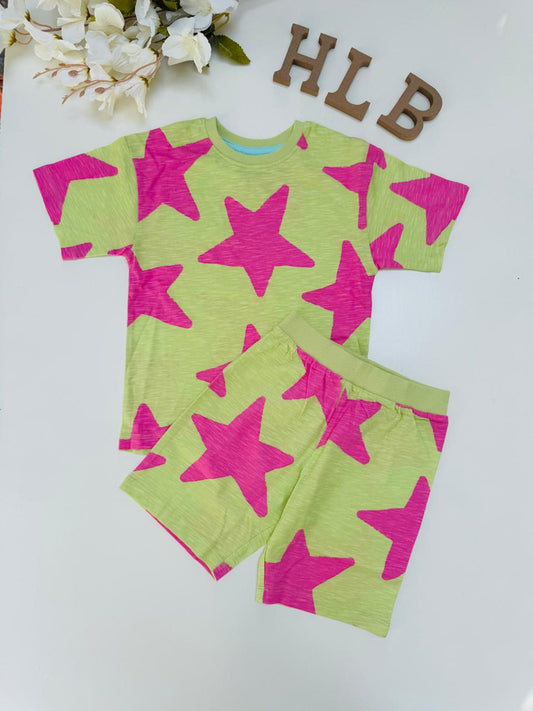 Next Star Shirt & Shorts Set