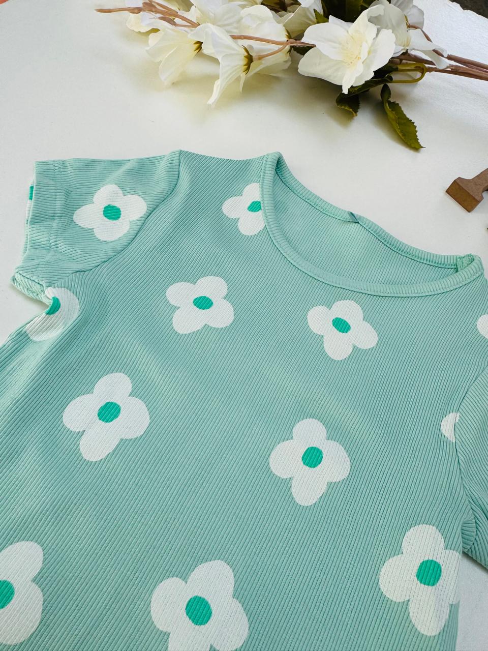 George Light Green Shirt & Shorts