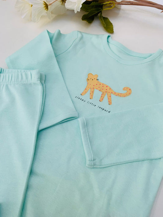 George “Sleepy little Leopard” PJ Set